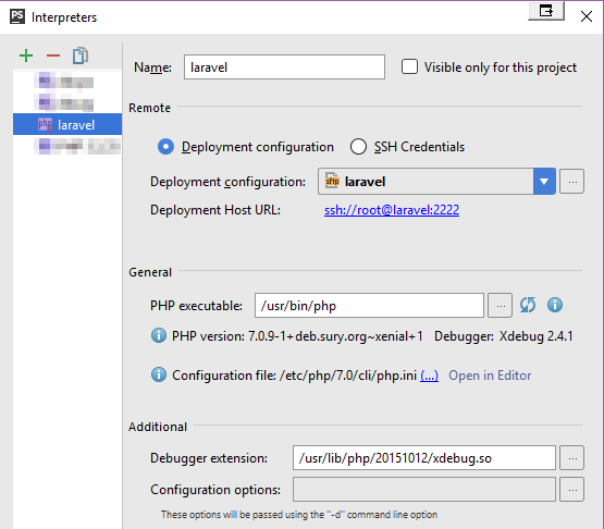 Settings/LangsPHPInterpreters